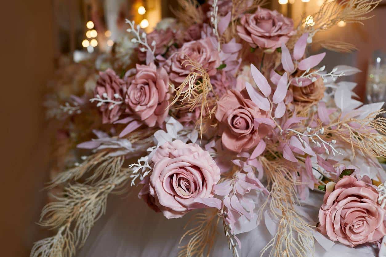 preparer-mariage-comment-salle bouquet de fleurs