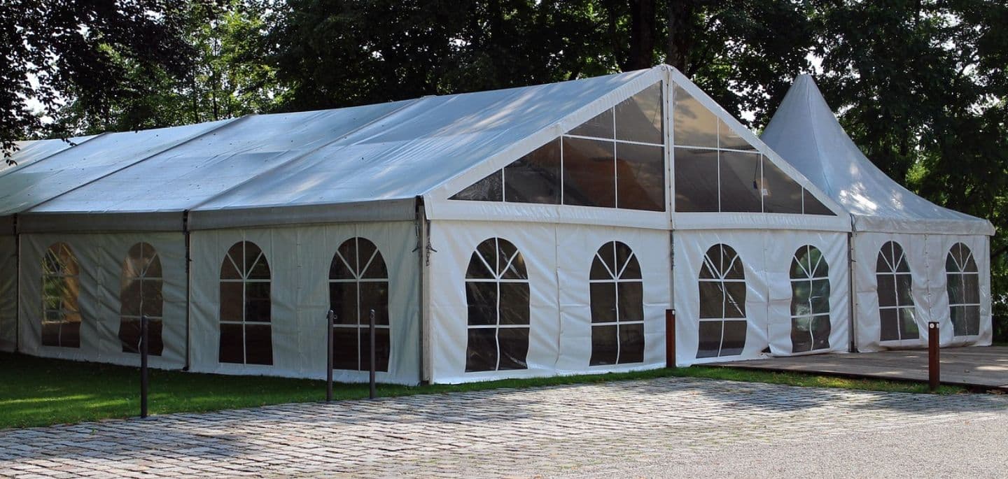 tente PVC mariage